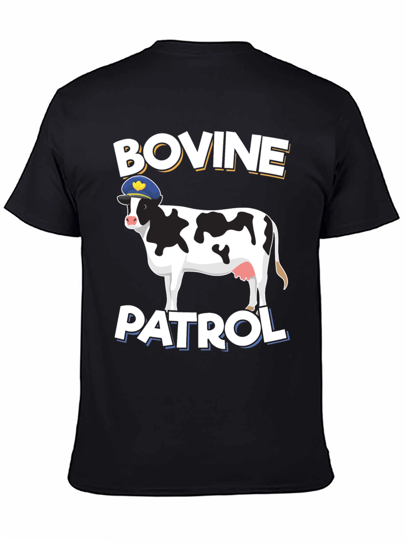 Bovine Patrol Graphic T-Shirt