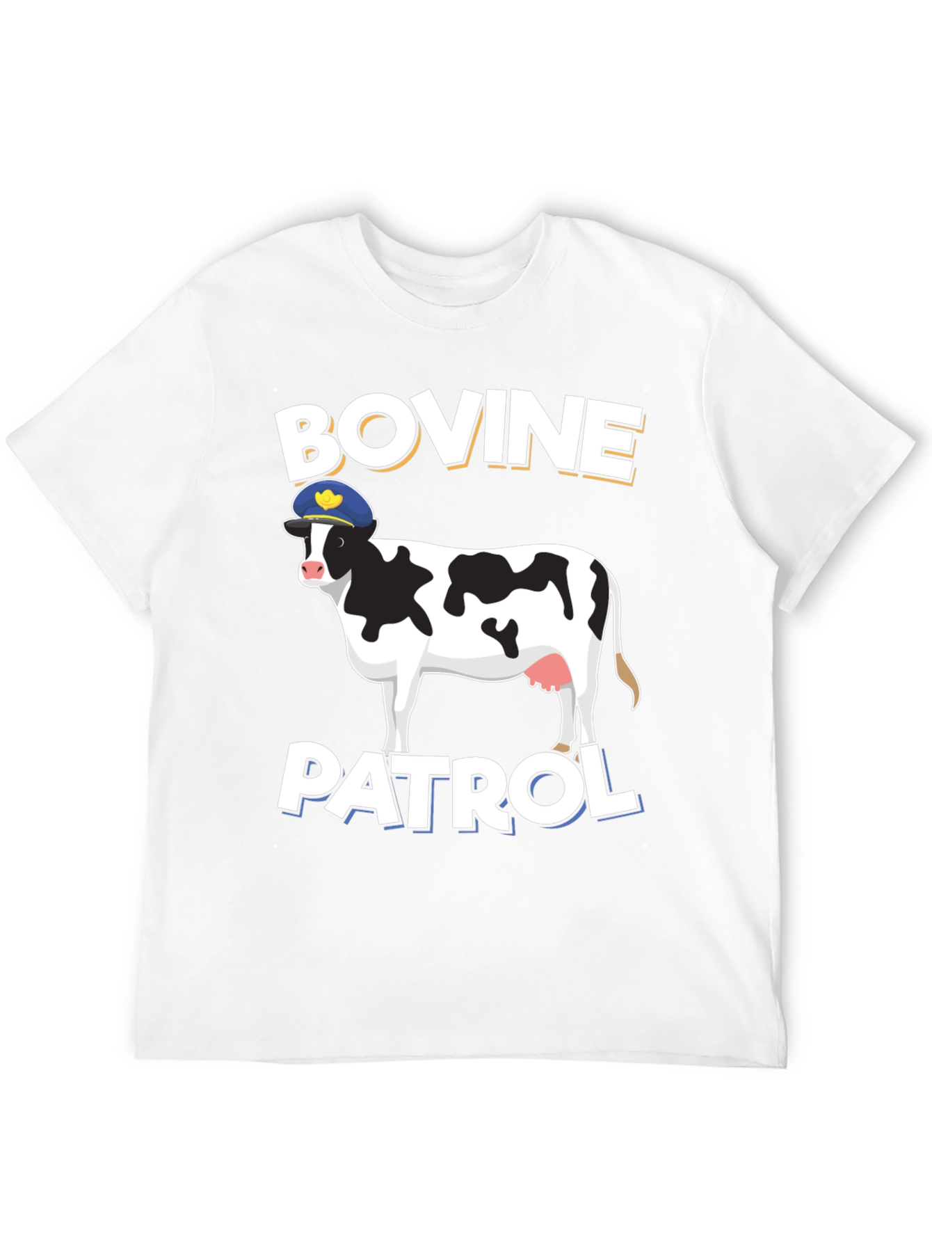 Bovine Patrol Graphic T-Shirt