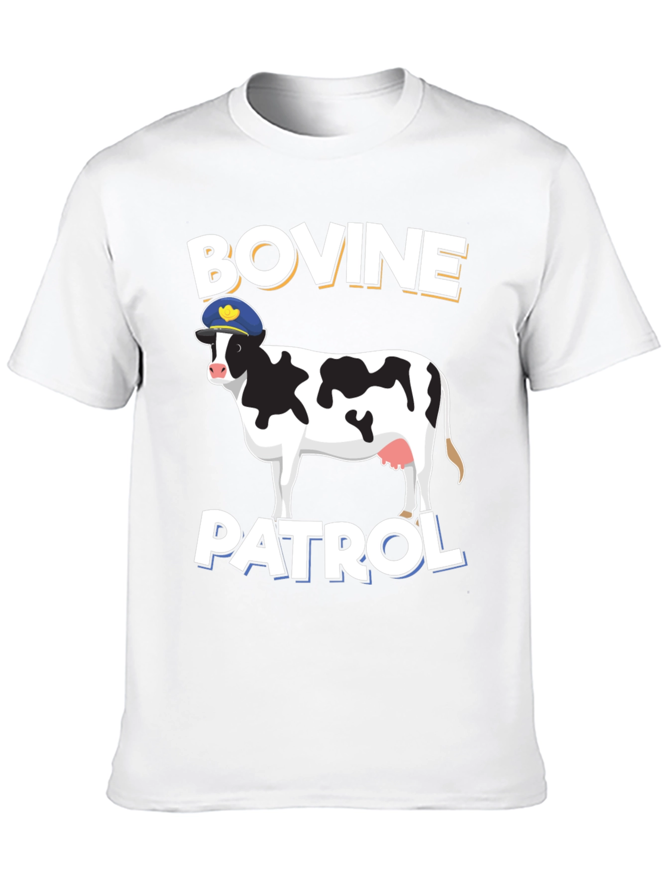 Bovine Patrol Graphic T-Shirt