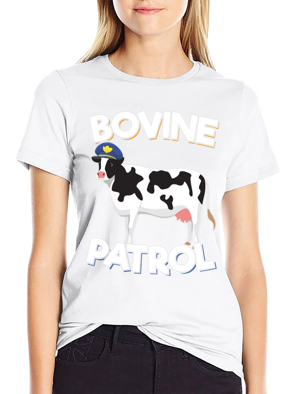 Bovine Patrol Graphic T-Shirt