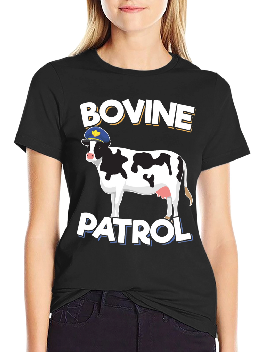Bovine Patrol Graphic T-Shirt