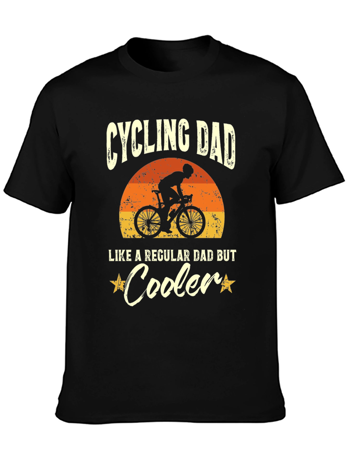 Cycling Dad T-Shirt - Like a Regular Dad But Cooler
