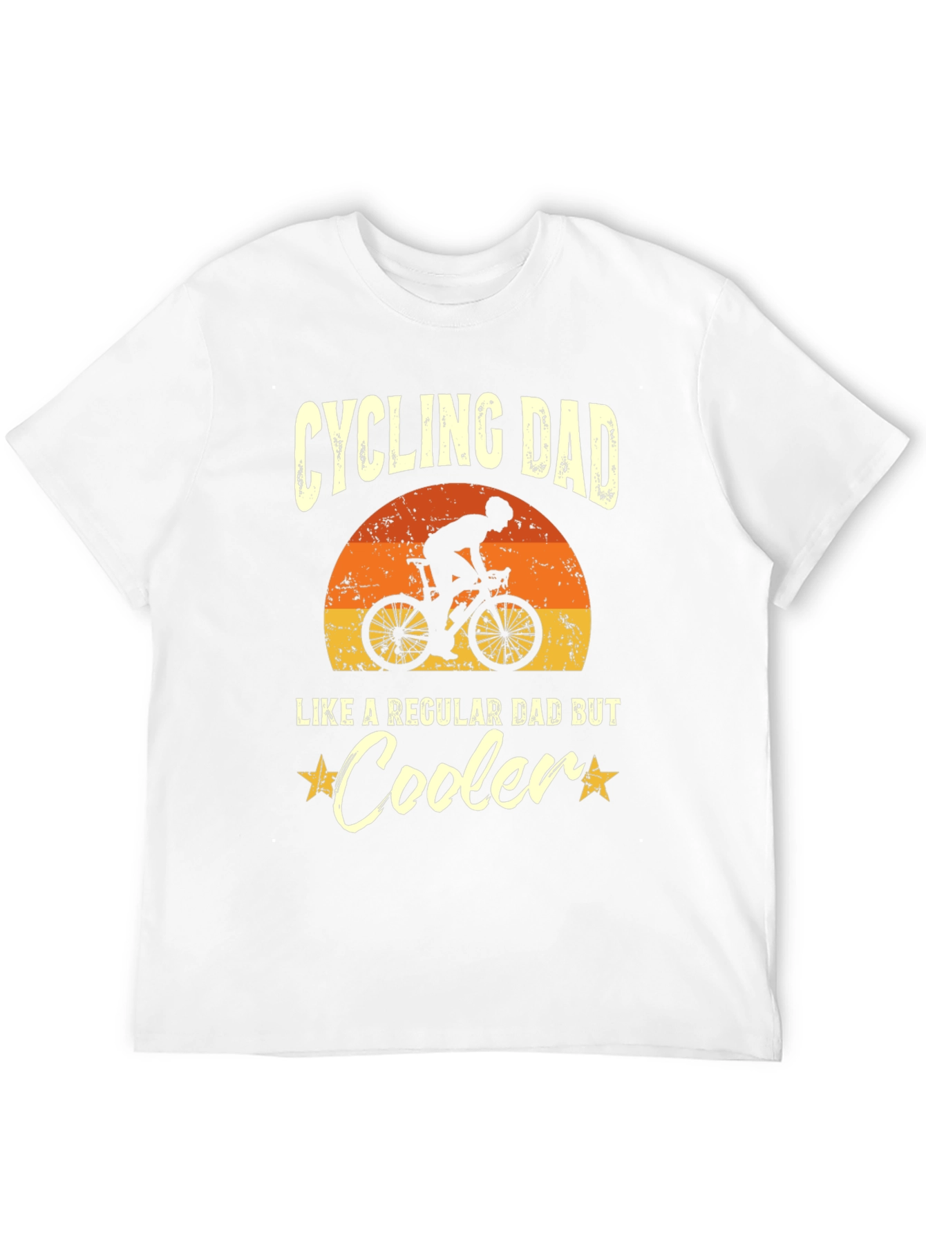 Cycling Dad T-Shirt - Like a Regular Dad But Cooler