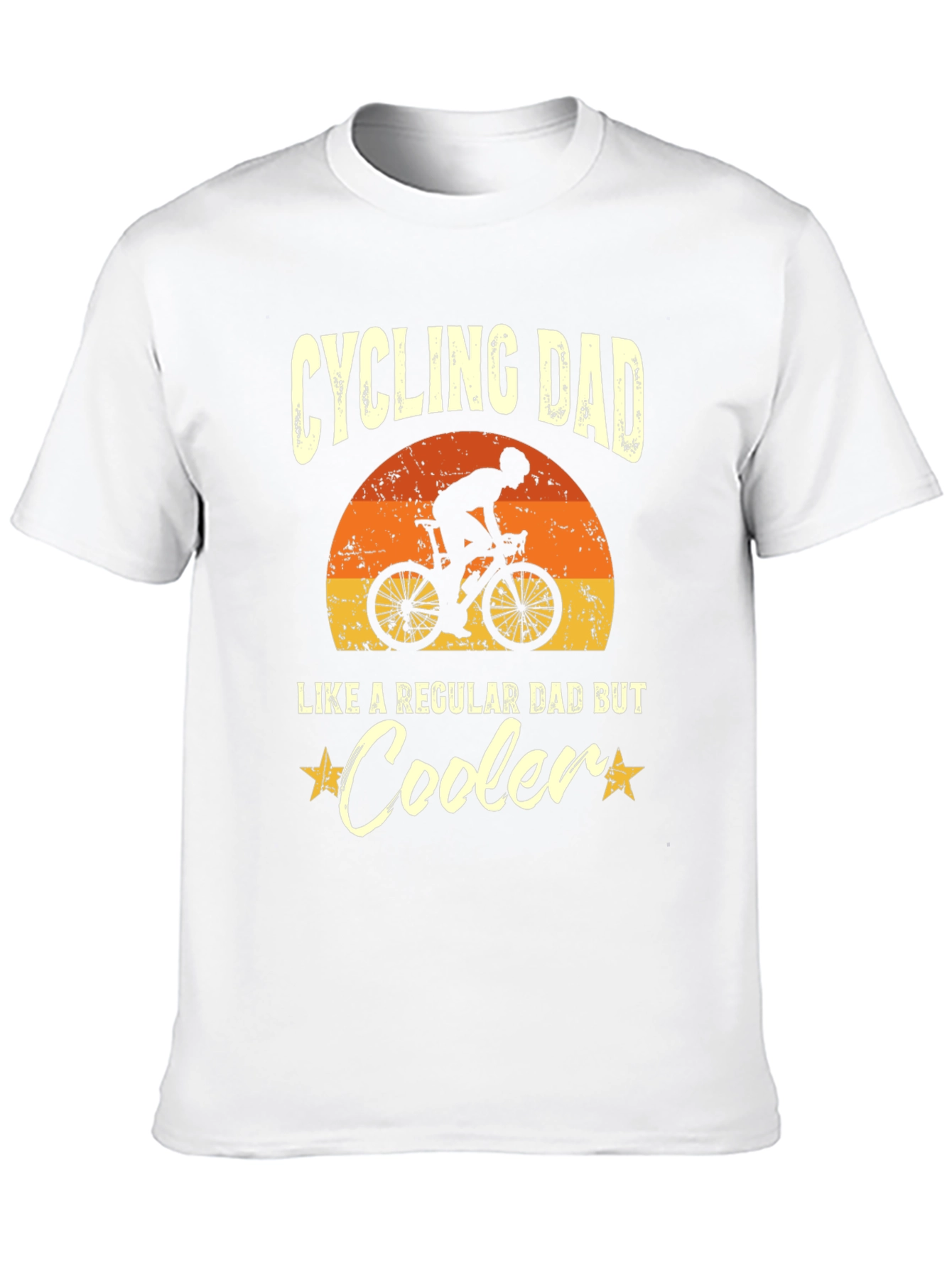 Cycling Dad T-Shirt - Like a Regular Dad But Cooler