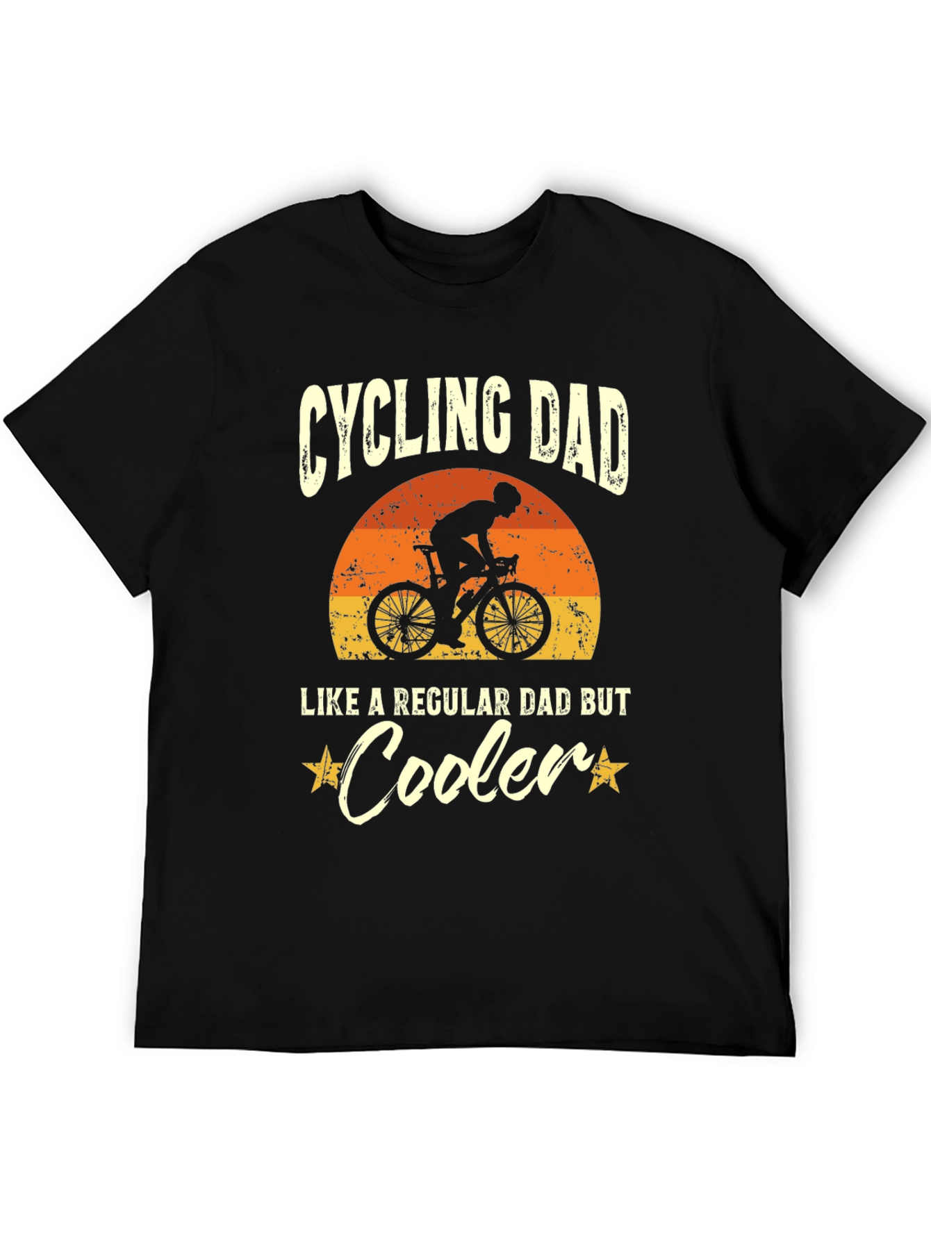 Cycling Dad T-Shirt - Like a Regular Dad But Cooler