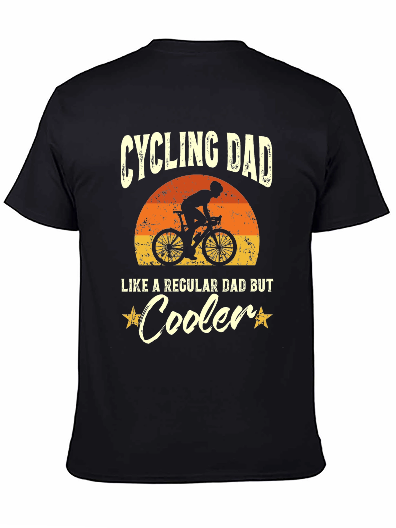 Cycling Dad T-Shirt - Like a Regular Dad But Cooler