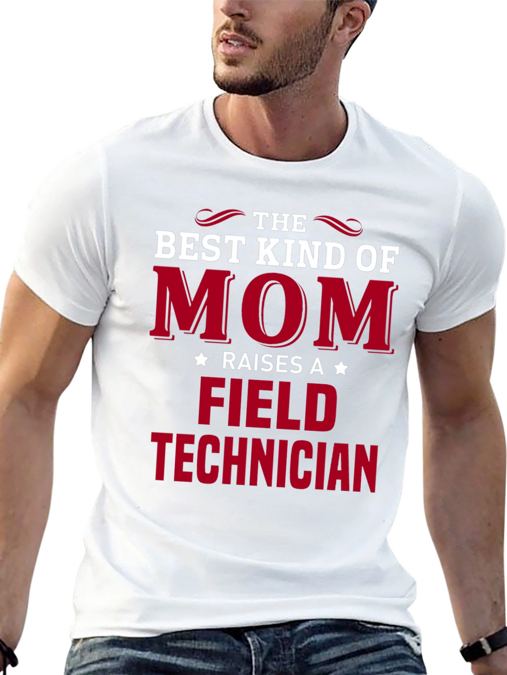 Best Kind of Mom Field Technician T-Shirt