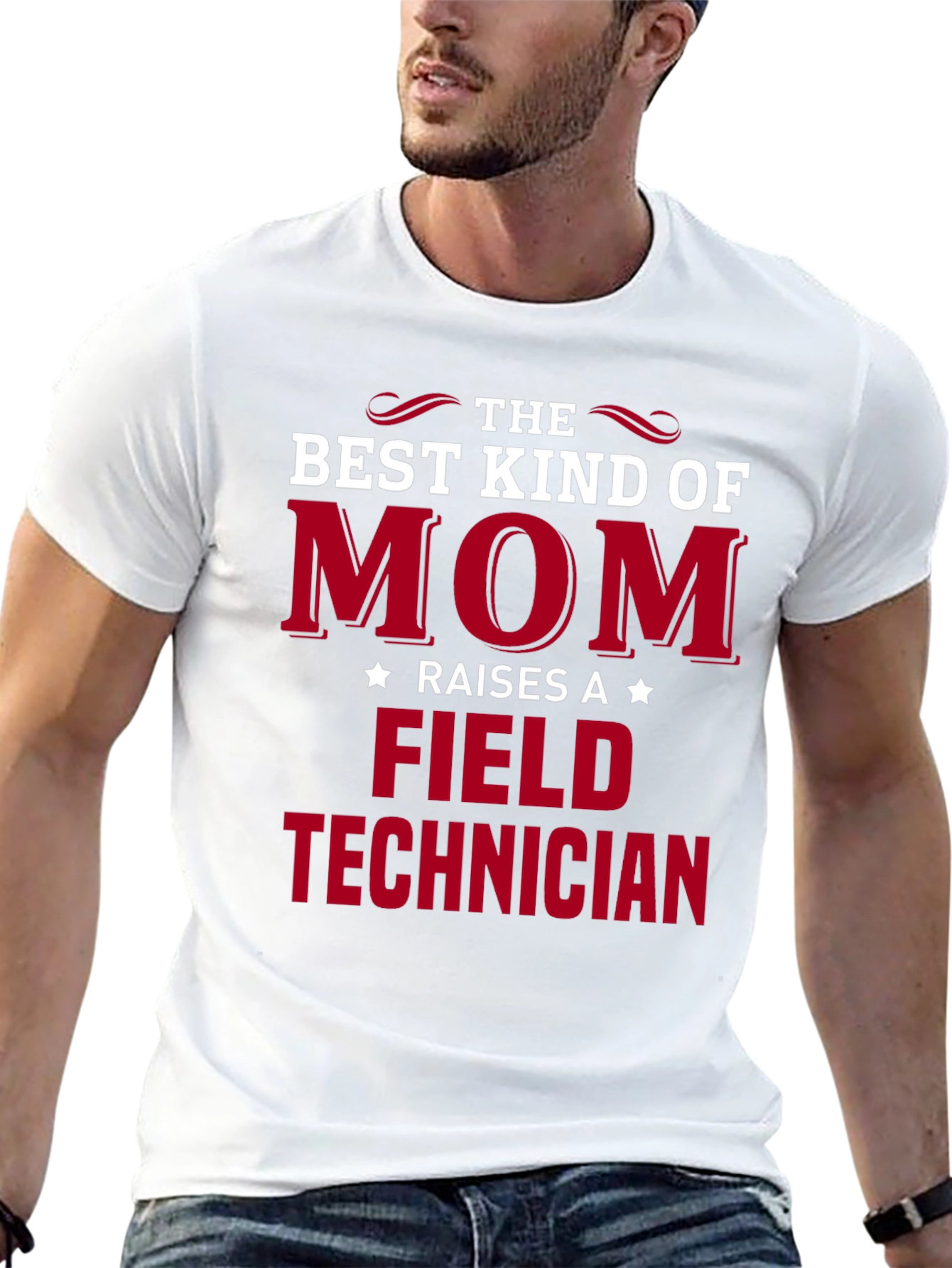 Best Kind of Mom Field Technician T-Shirt