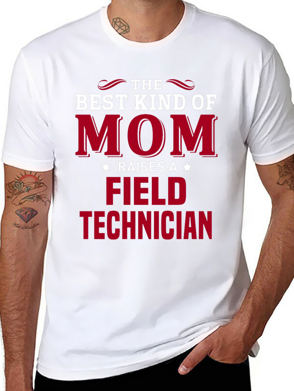 Best Kind of Mom Field Technician T-Shirt