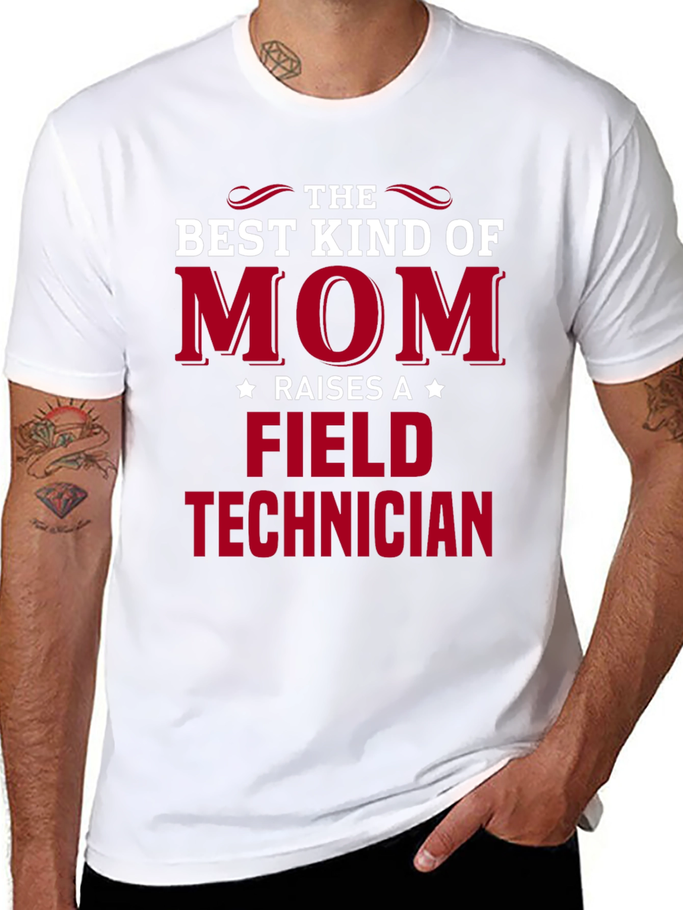Best Kind of Mom Field Technician T-Shirt