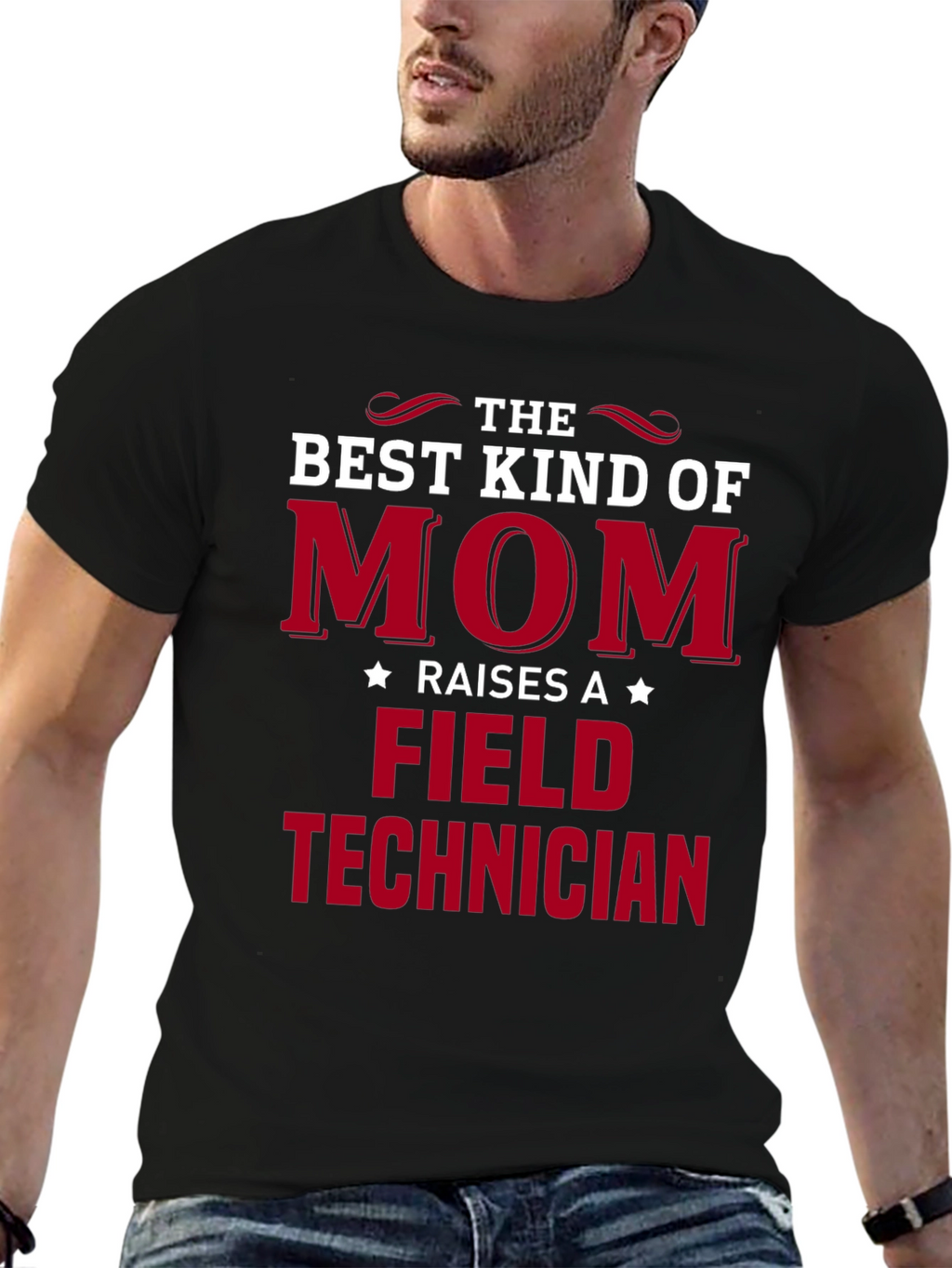Best Kind of Mom Field Technician T-Shirt
