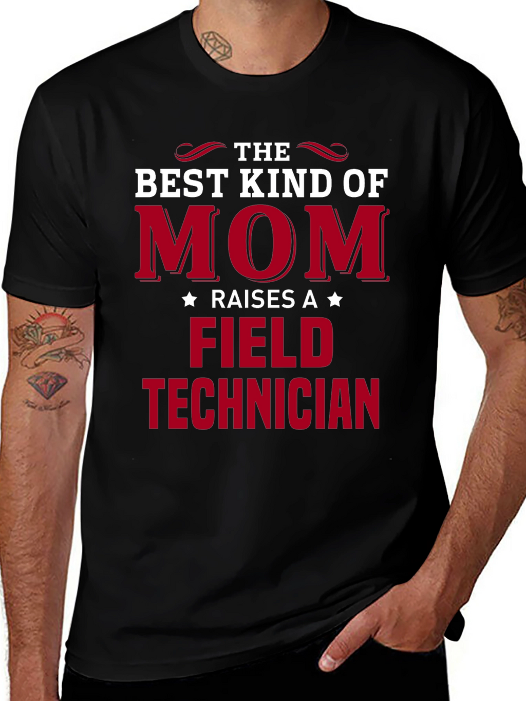 Best Kind of Mom Field Technician T-Shirt