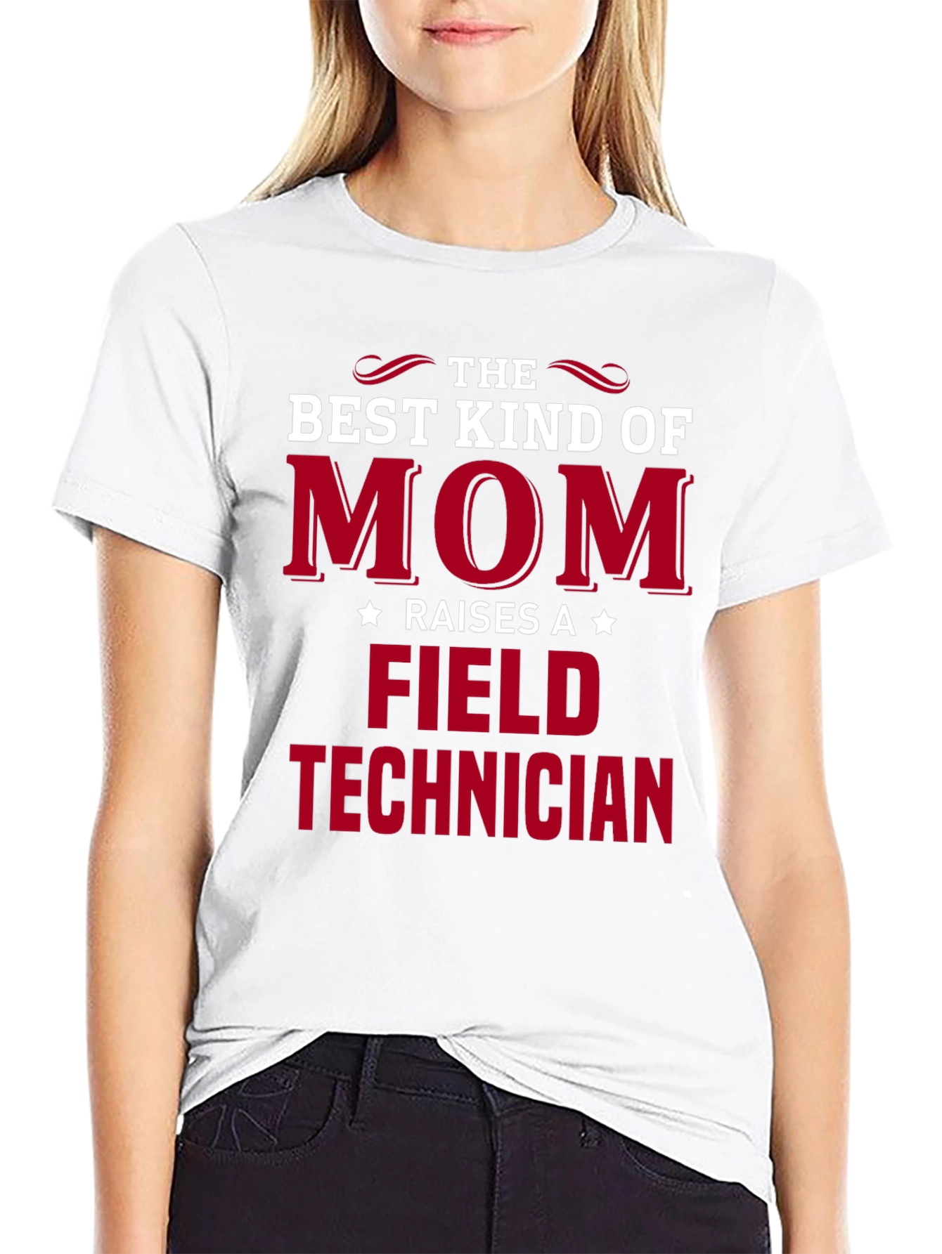 Best Kind of Mom Field Technician T-Shirt