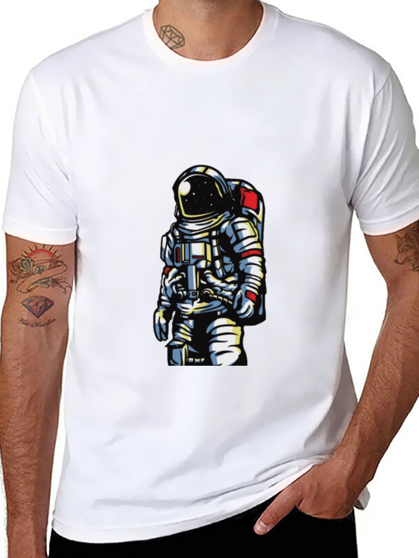 Astronaut Graphic Tee - Explore in Style