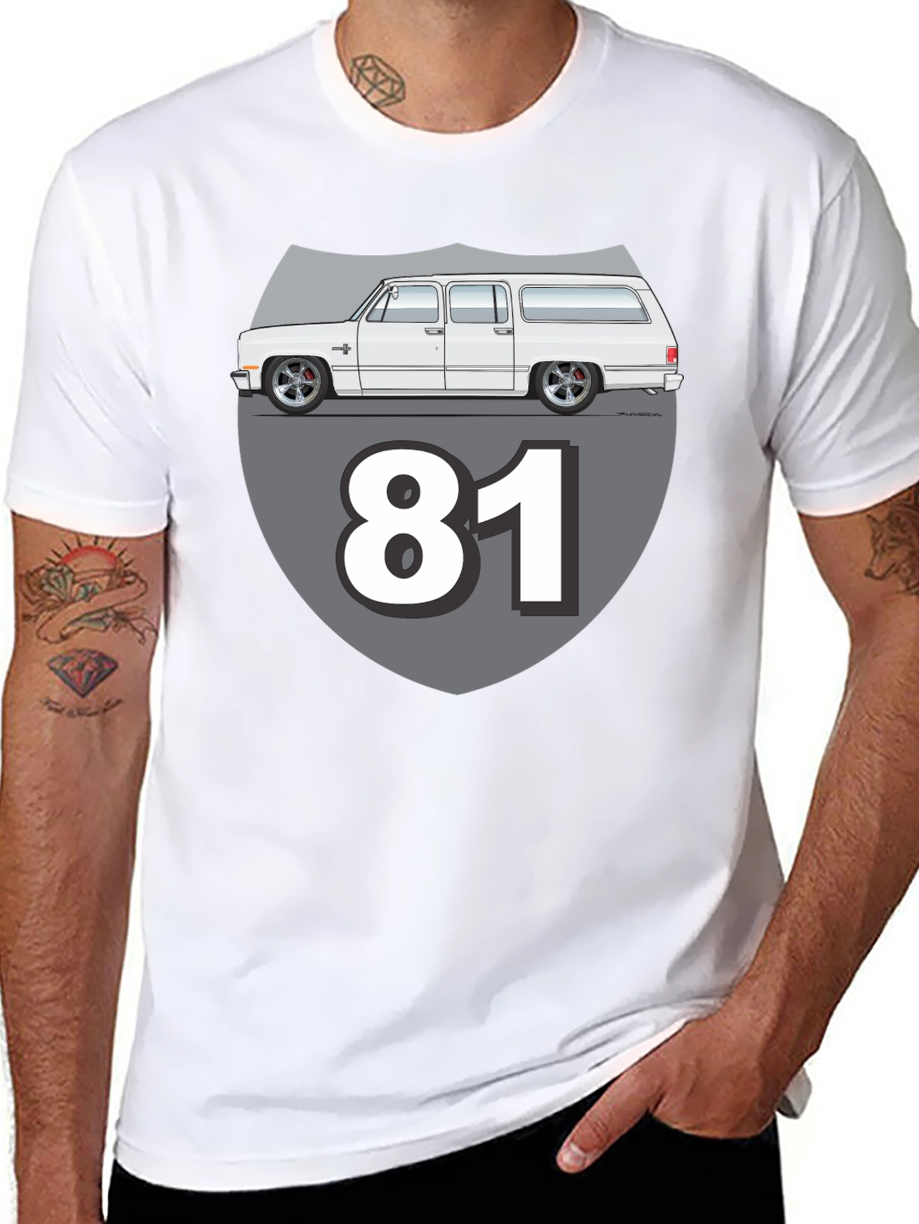 Retro 81 Suburban Graphic Tee