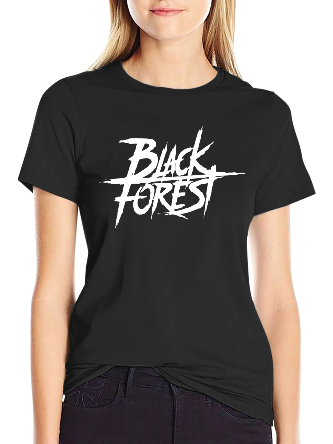 Black Forest Graphic Tee - Cool Casual Style