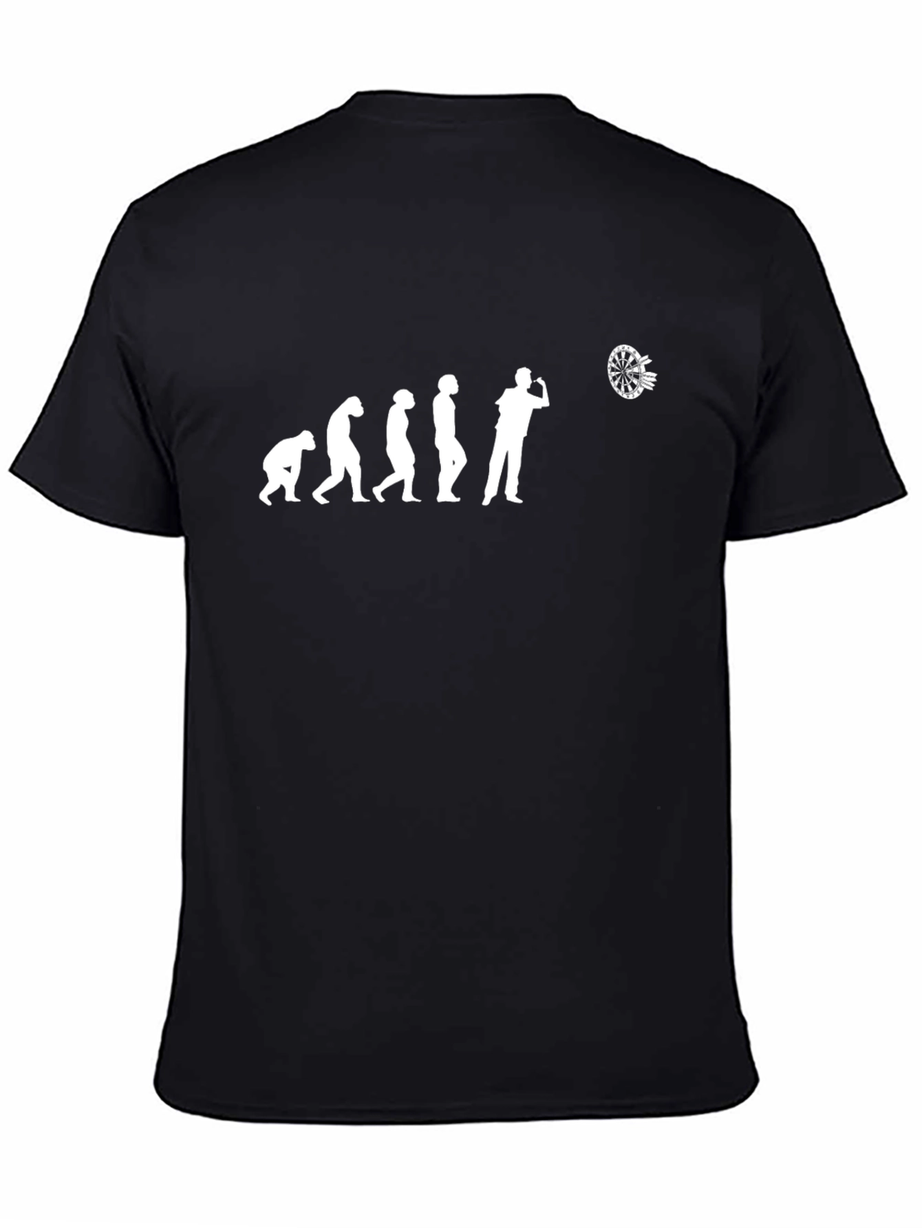 Darts Evolution Graphic T-Shirt - Black