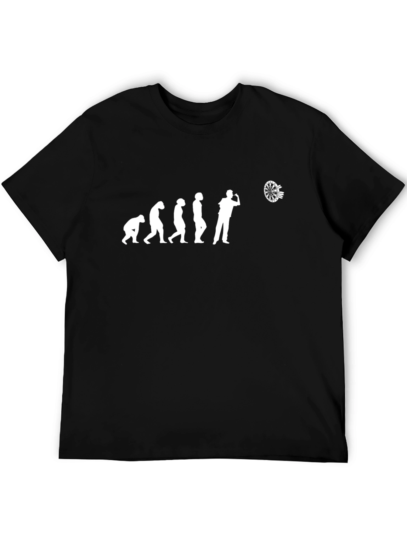 Darts Evolution Graphic T-Shirt - Black