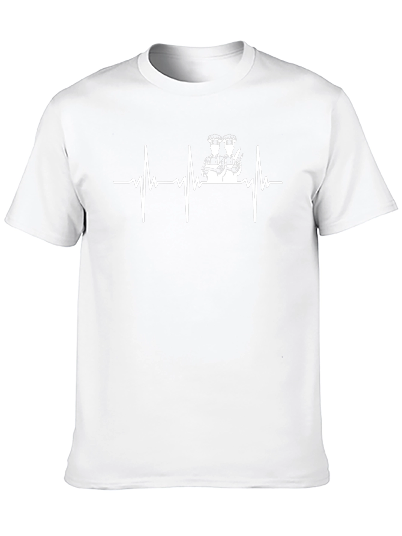 Chef Heartbeat T-Shirt - Culinary Passion