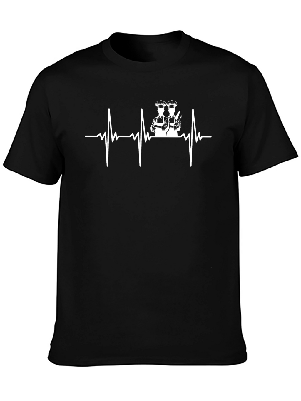 Chef Heartbeat T-Shirt - Culinary Passion