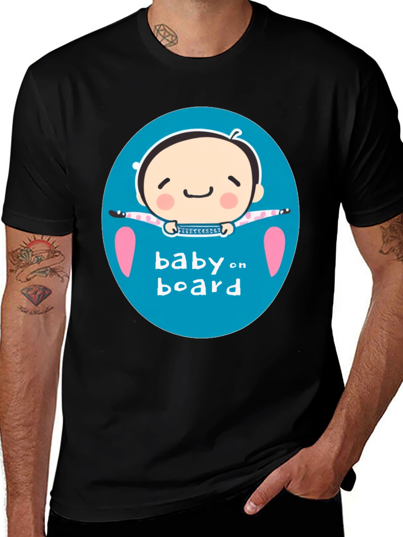 Baby On Board Cute Graphic T-Shirt