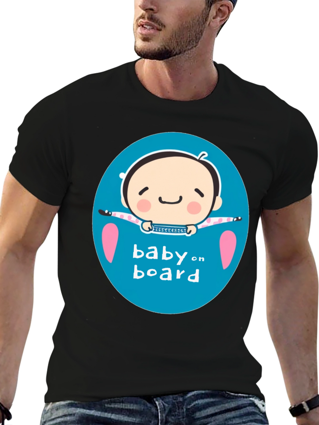 Baby On Board Cute Graphic T-Shirt