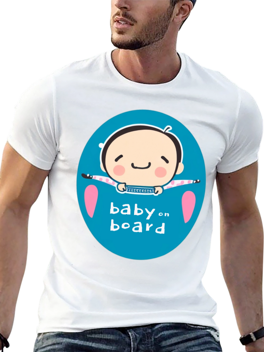 Baby On Board Cute Graphic T-Shirt
