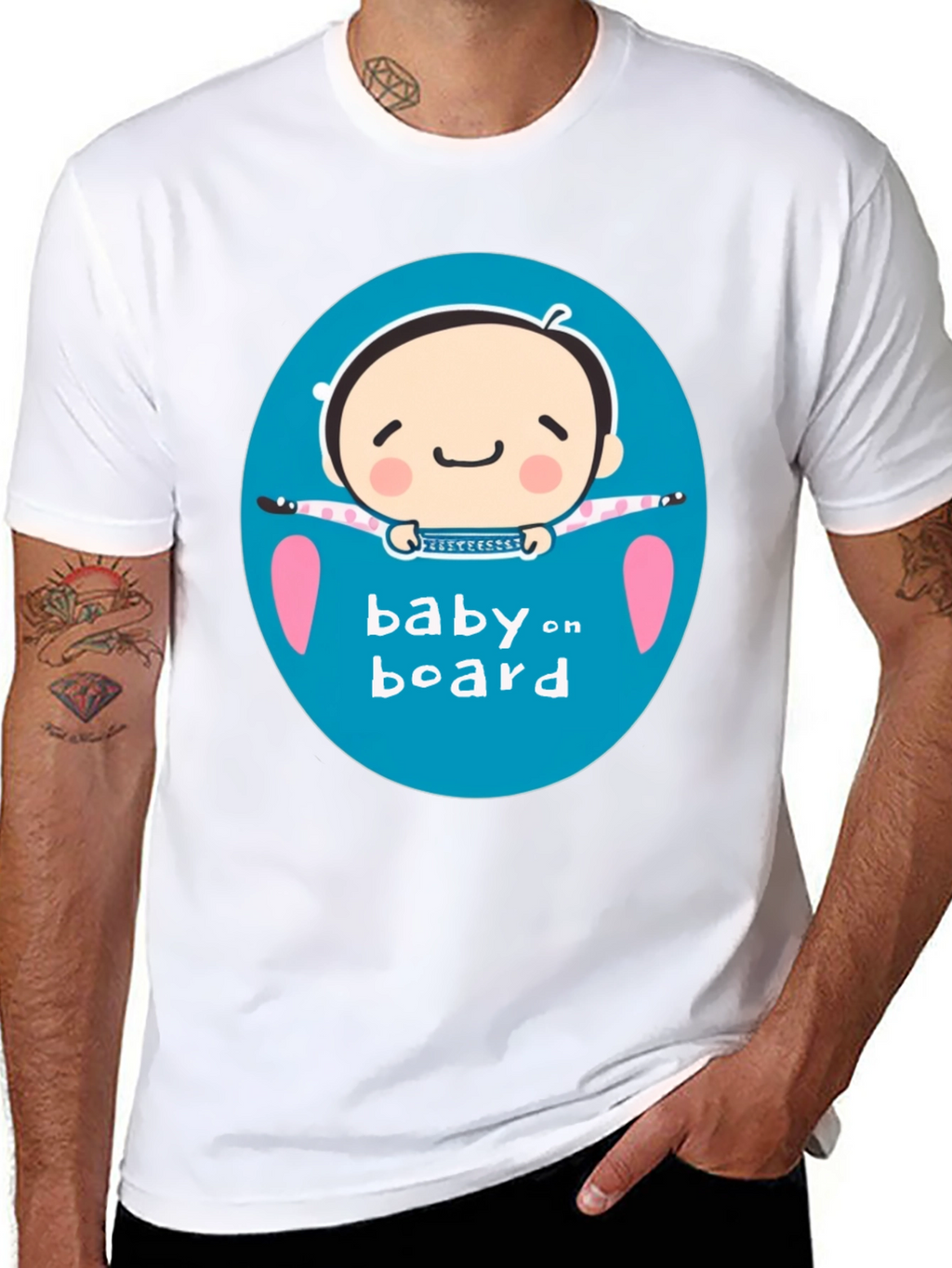 Baby On Board Cute Graphic T-Shirt