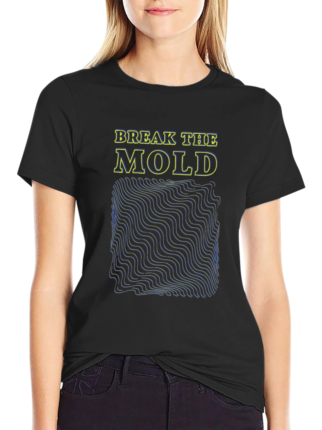 Break the Mold Graphic Tee - Modern Design T-Shirt