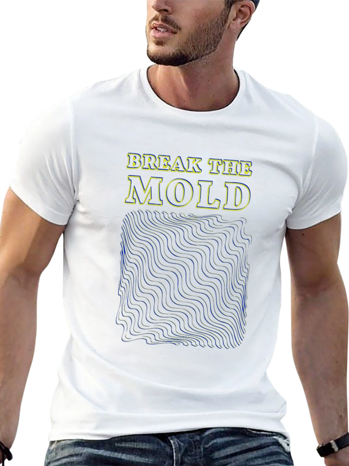 Break the Mold Graphic Tee - Modern Design T-Shirt