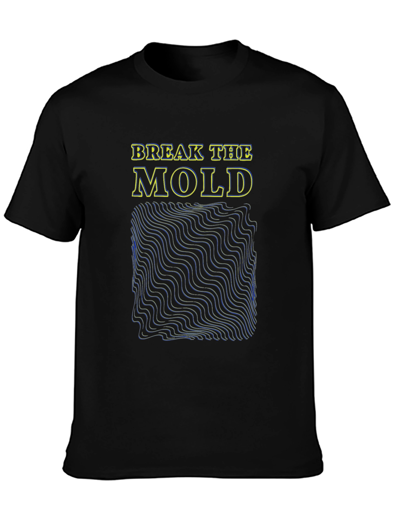Break the Mold Graphic Tee - Modern Design T-Shirt