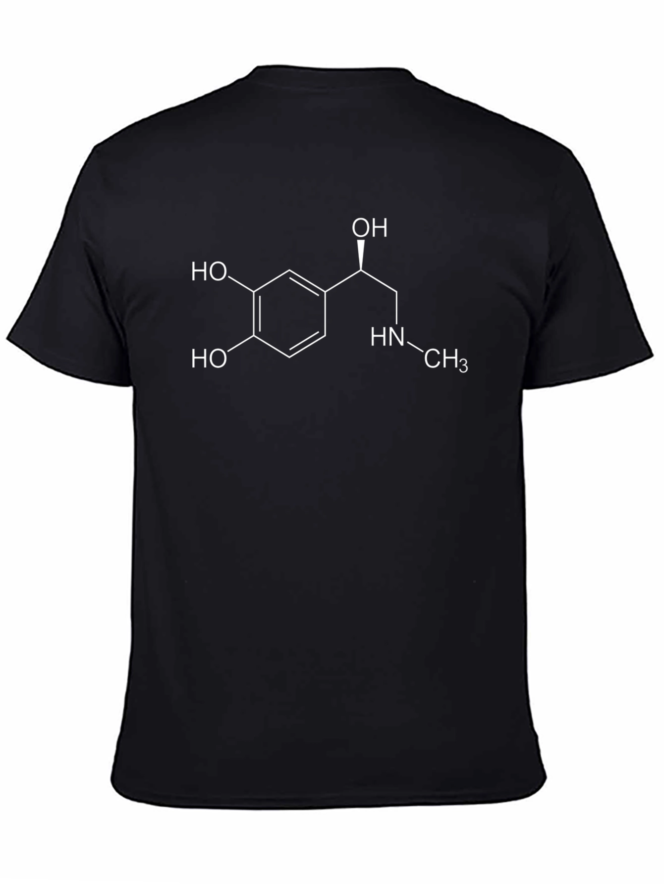 Dopamine Molecule T-Shirt - Science Geek Tee