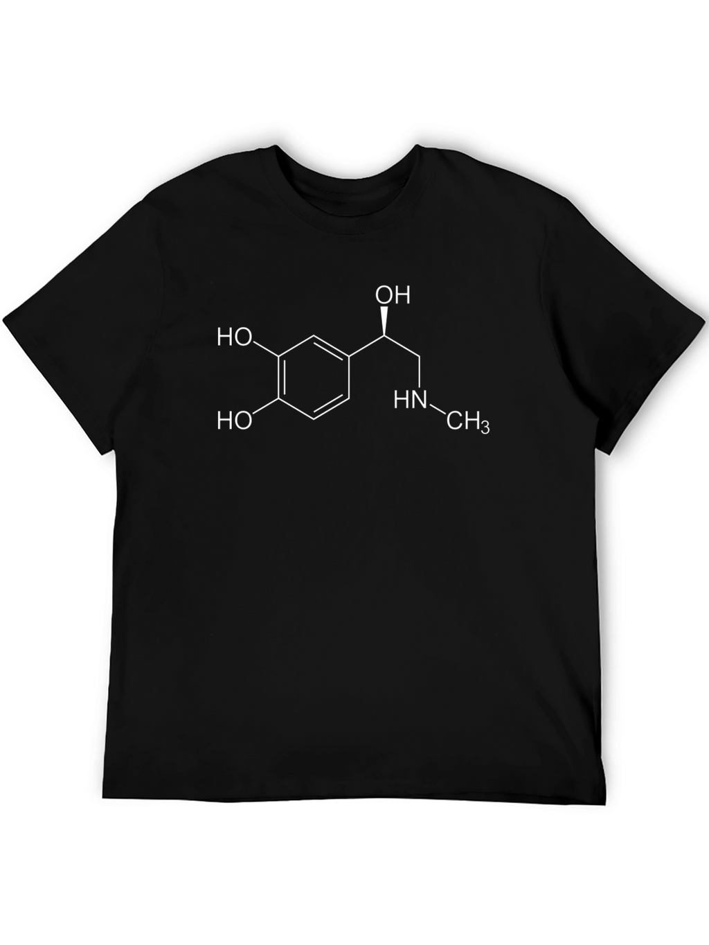 Dopamine Molecule T-Shirt - Science Geek Tee