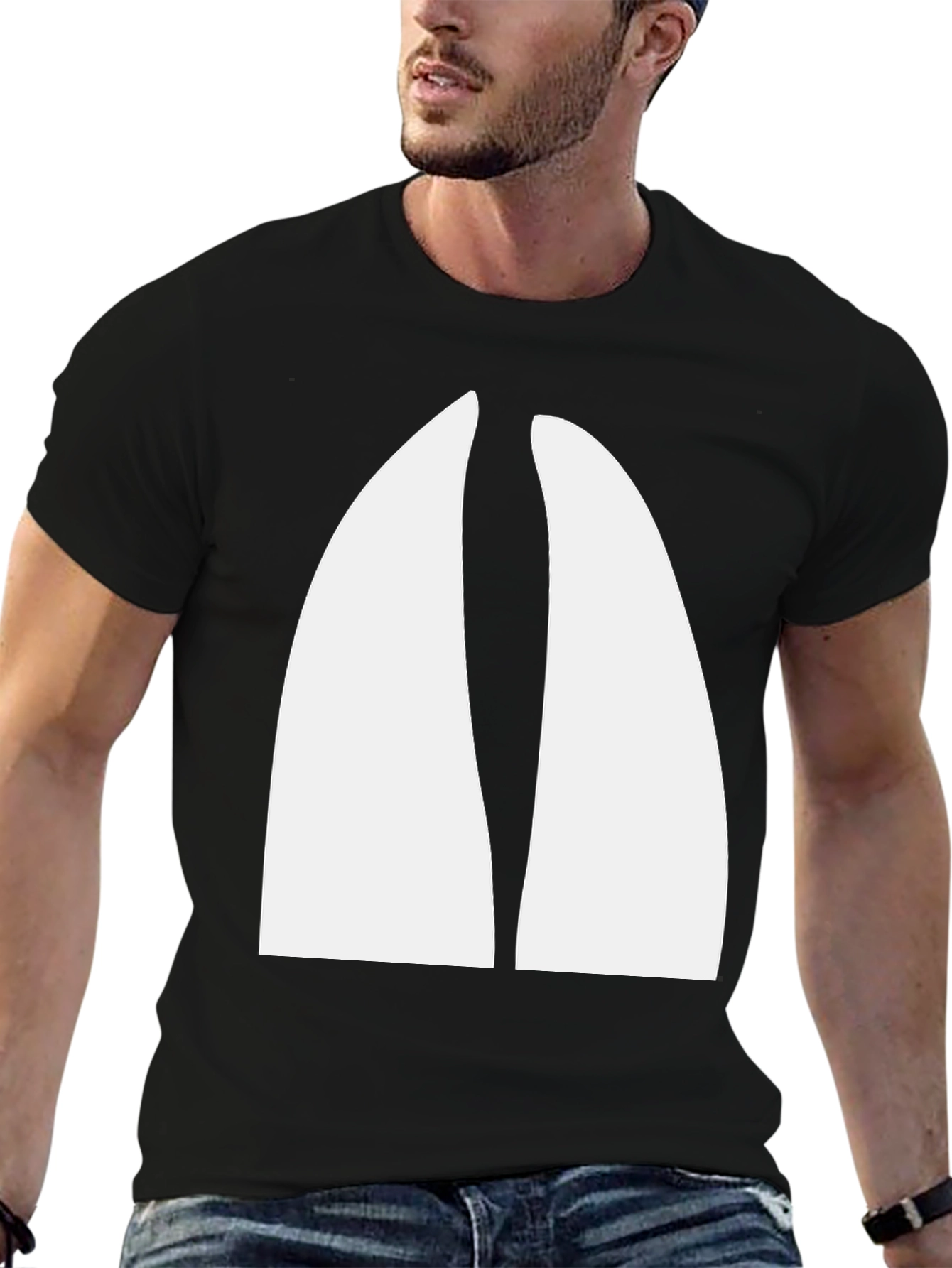 Deer Hoof Print T-Shirt - Hunting Animal Nature Tee