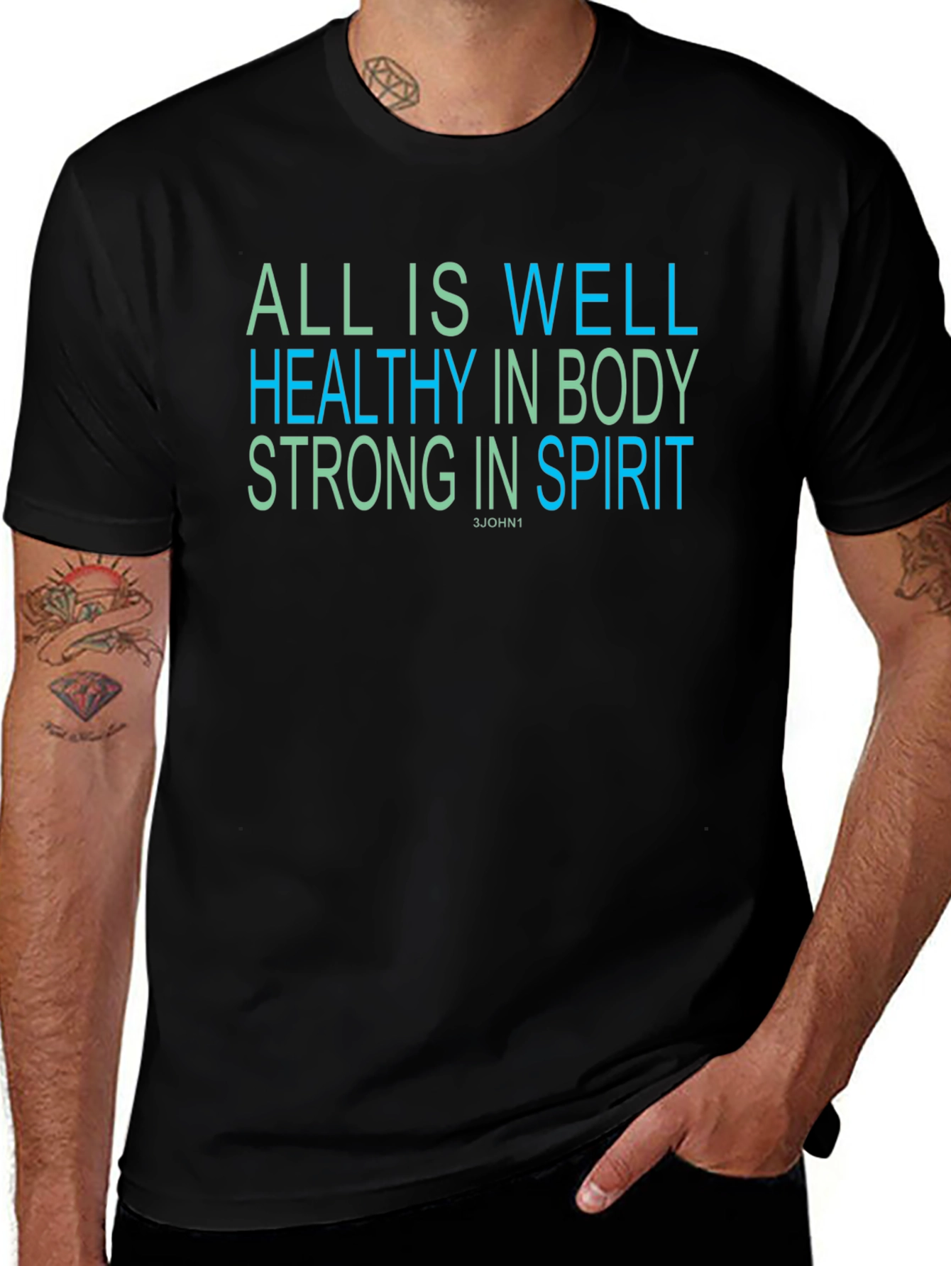 All Is Well Graphic T-Shirt - Comfort Fit