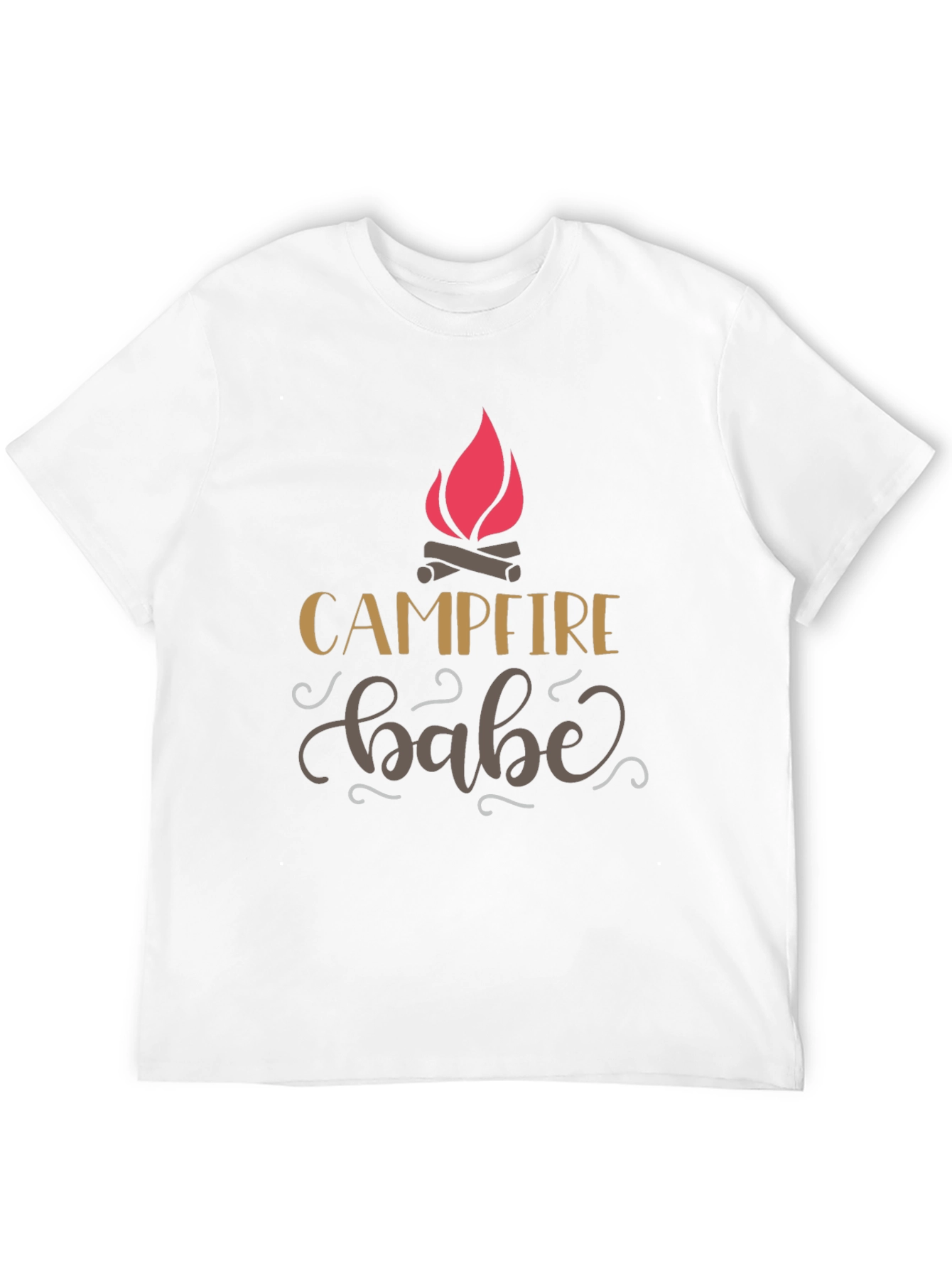 Campfire Babe Black Graphic Tee