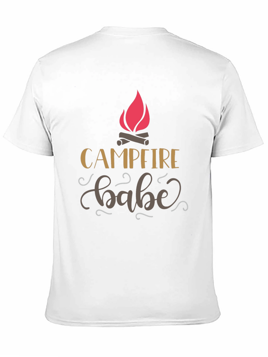 Campfire Babe Black Graphic Tee