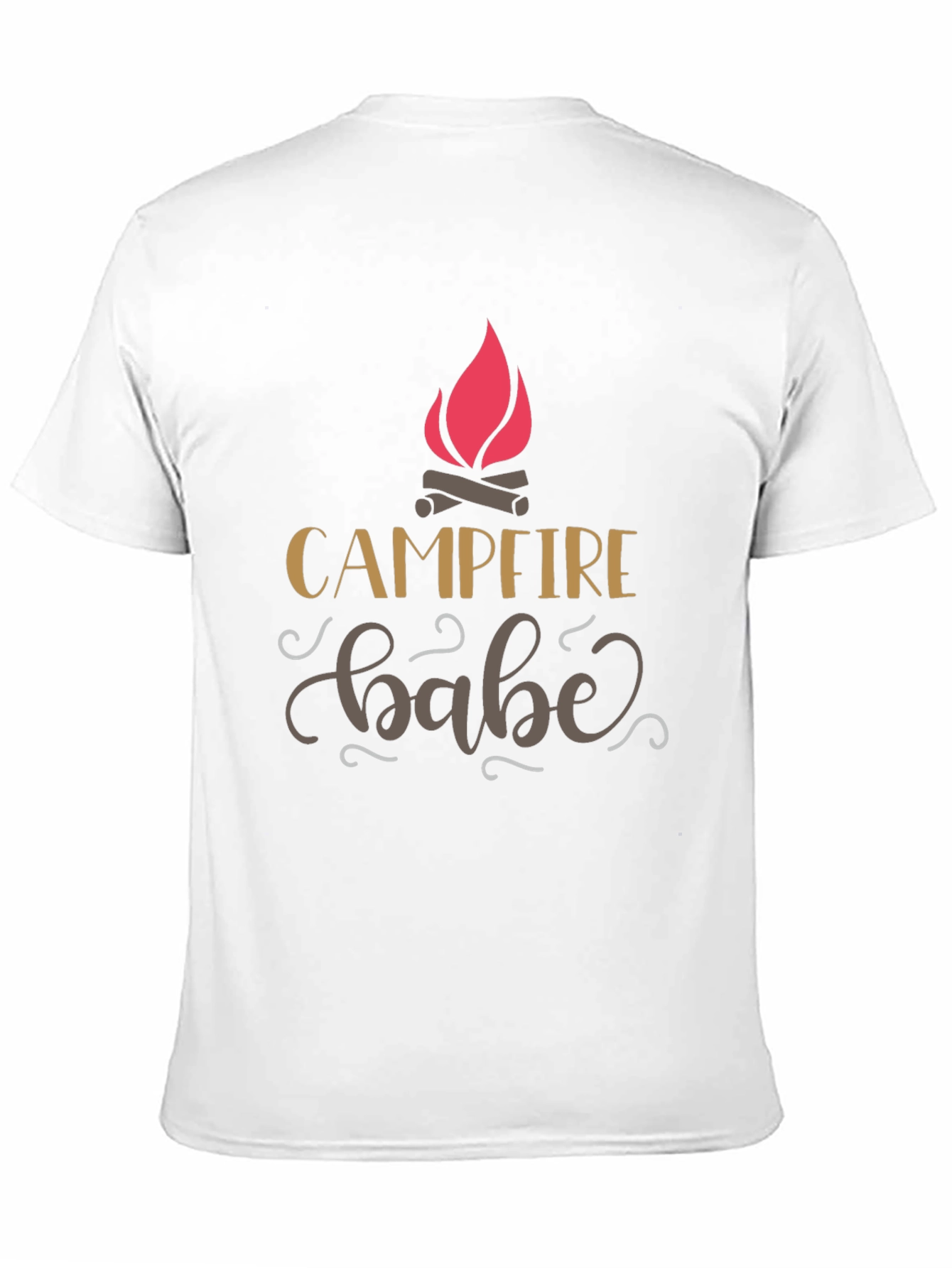 Campfire Babe Black Graphic Tee