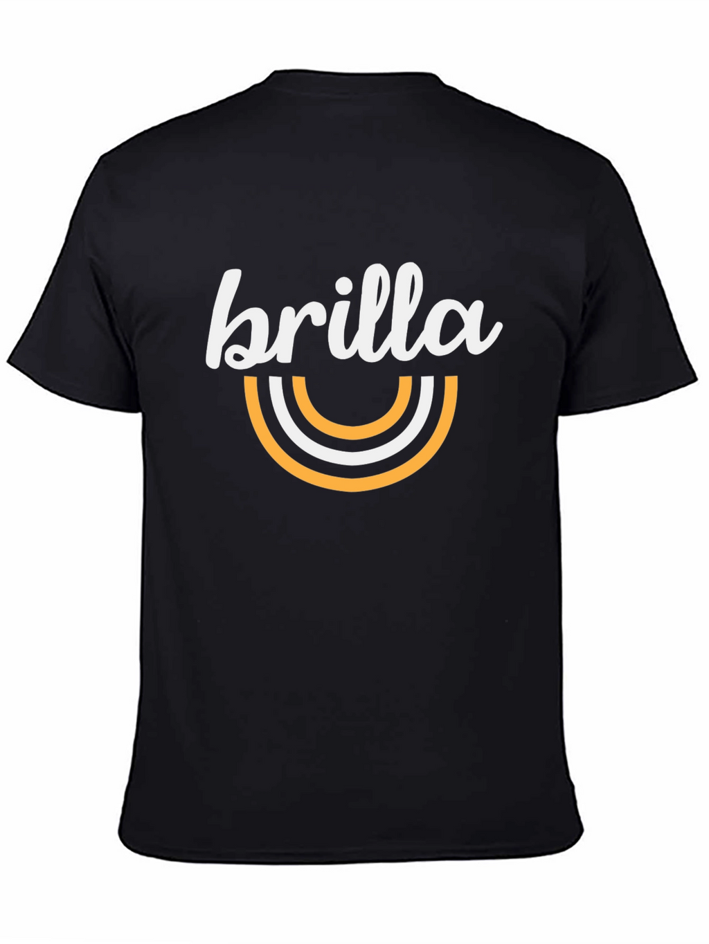 Brilla Graphic Tee - Stylish Black T-Shirt