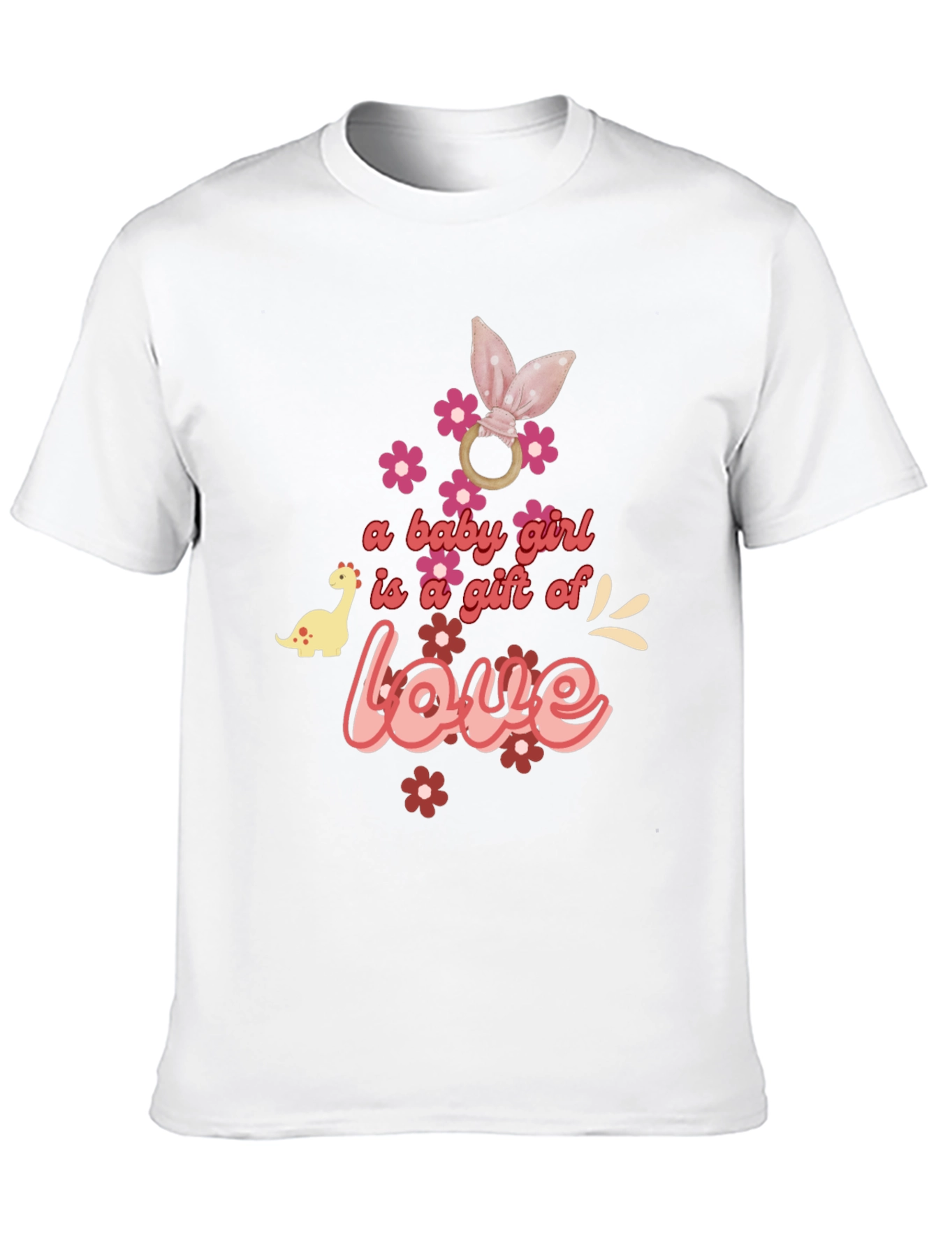 Baby Girl Gift of Love Graphic Tee - Unisex