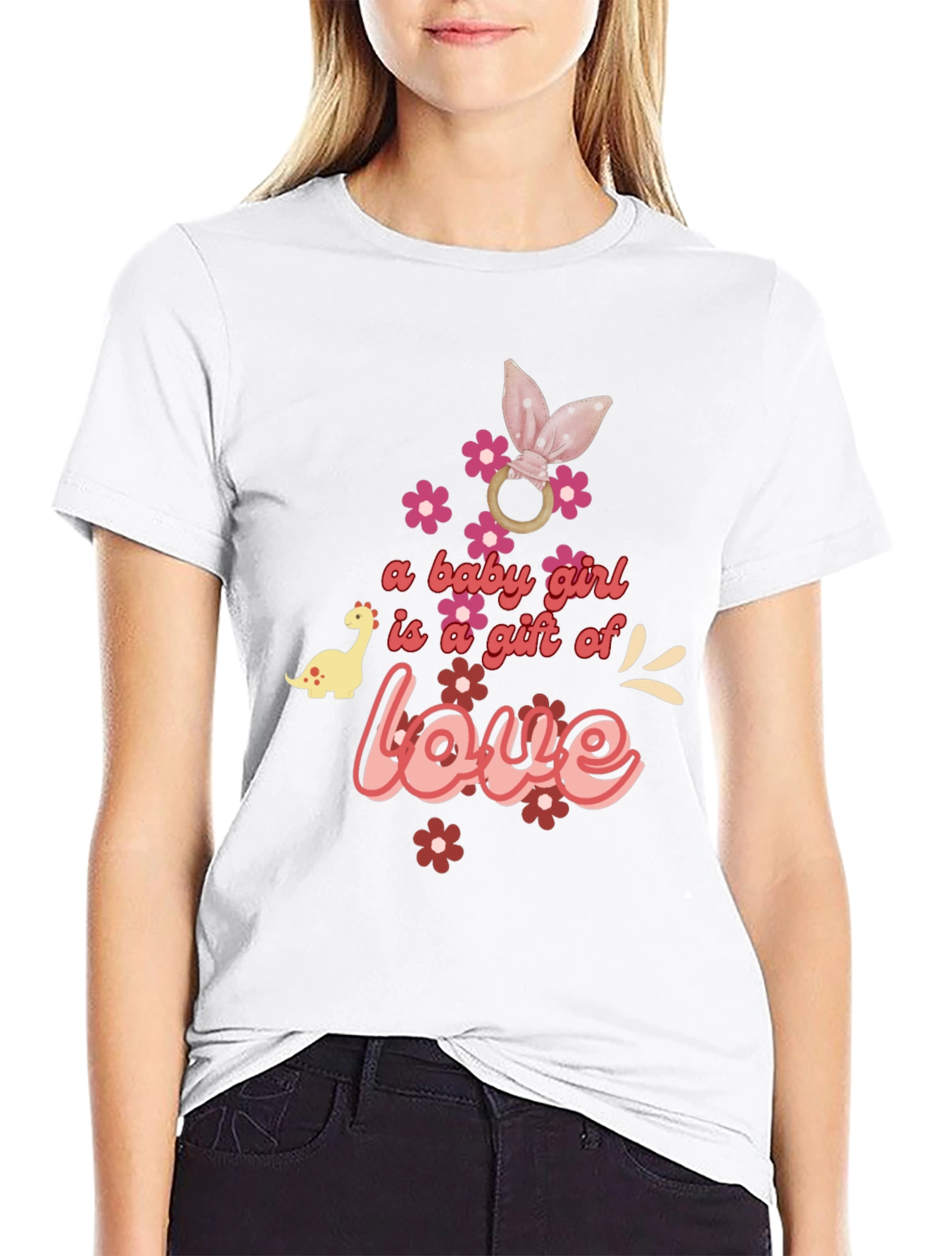 Baby Girl Gift of Love Graphic Tee - Unisex