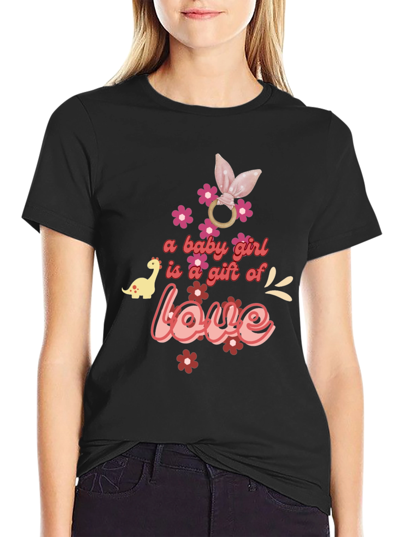 Baby Girl Gift of Love Graphic Tee - Unisex