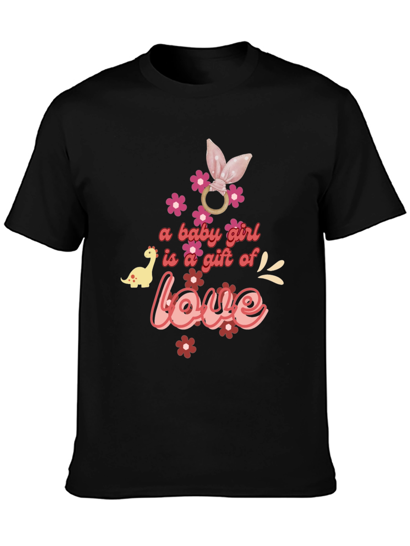 Baby Girl Gift of Love Graphic Tee - Unisex