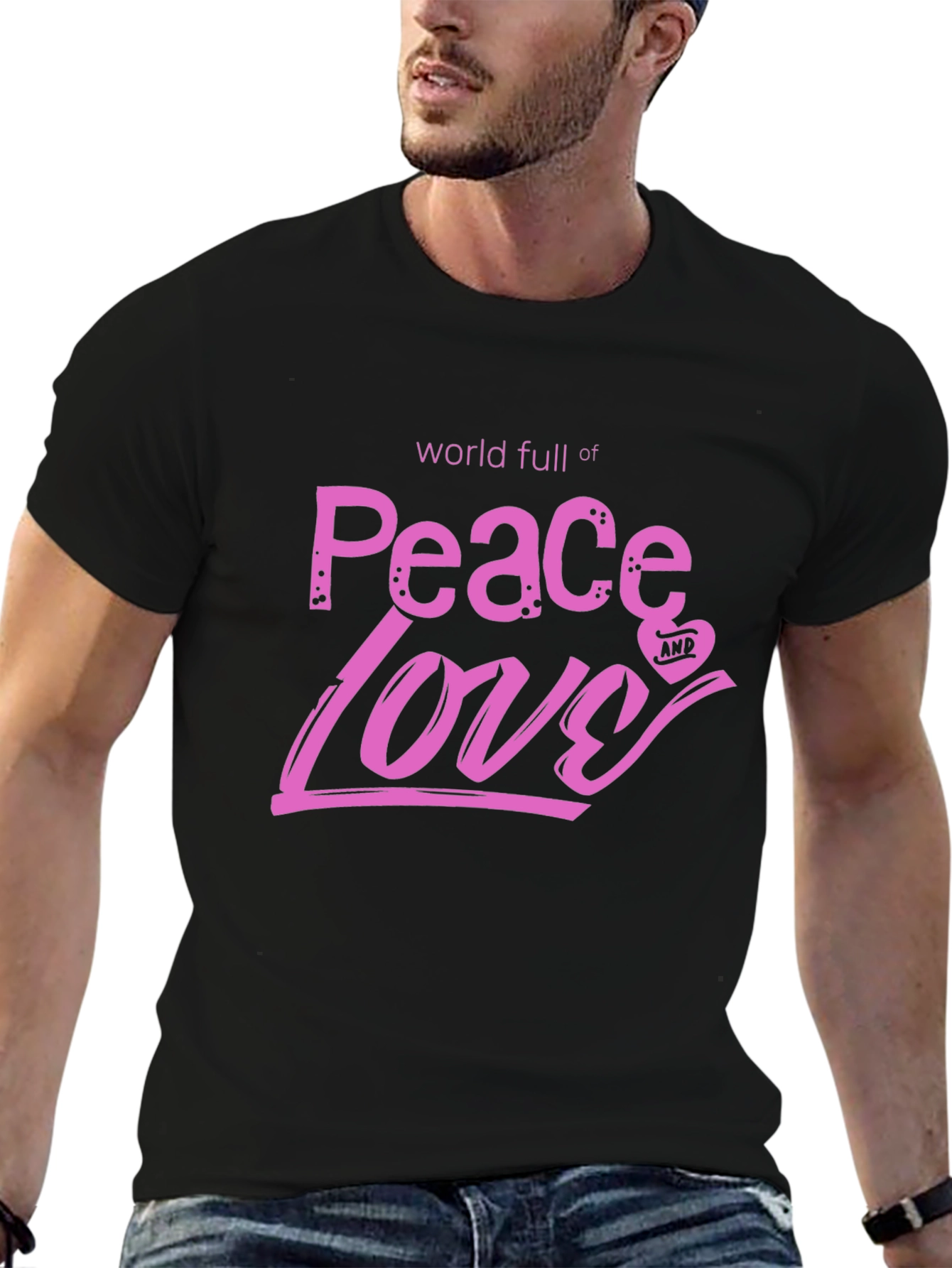 Peace and Love Graphic Tee