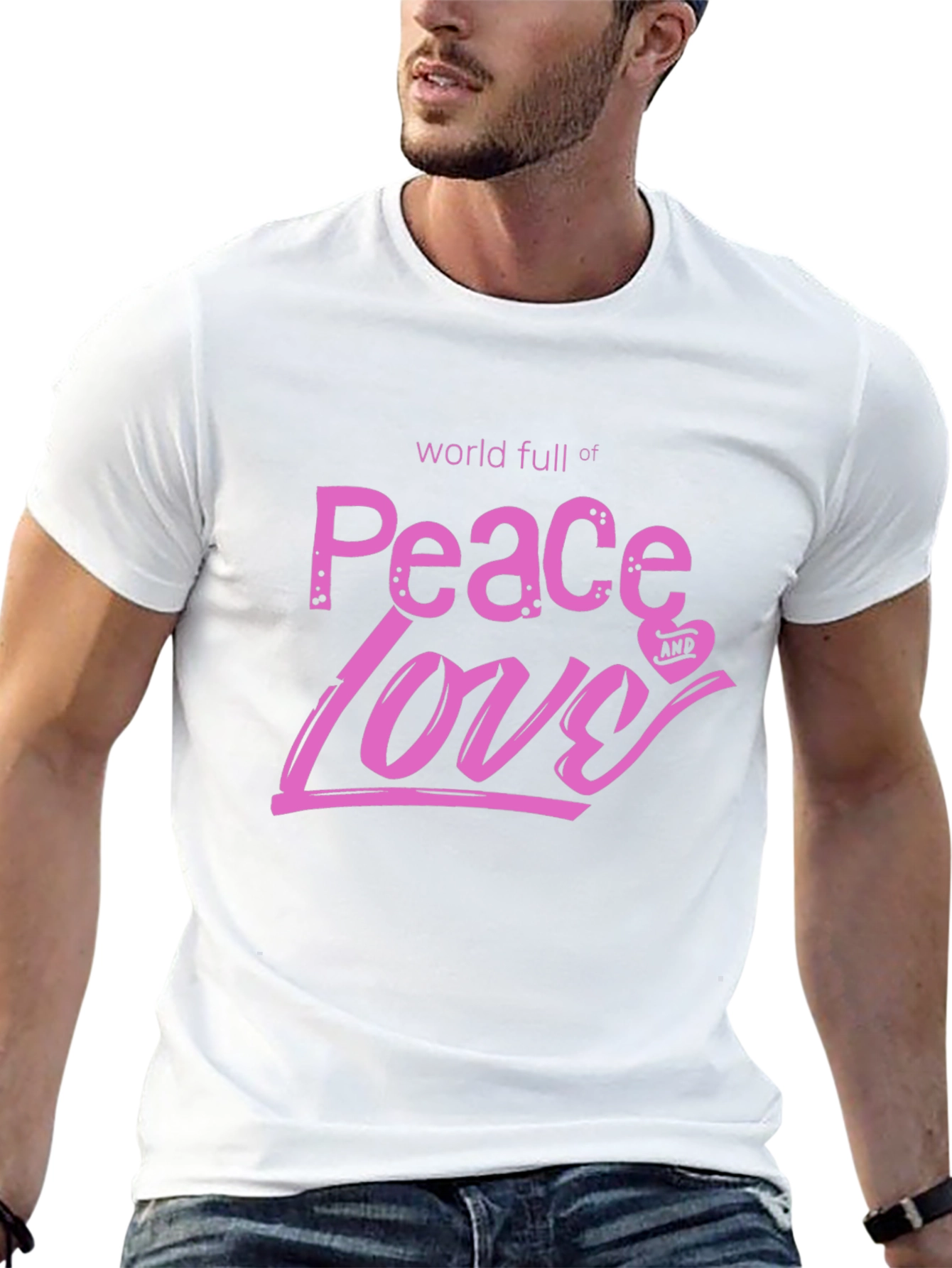 Peace and Love Graphic Tee