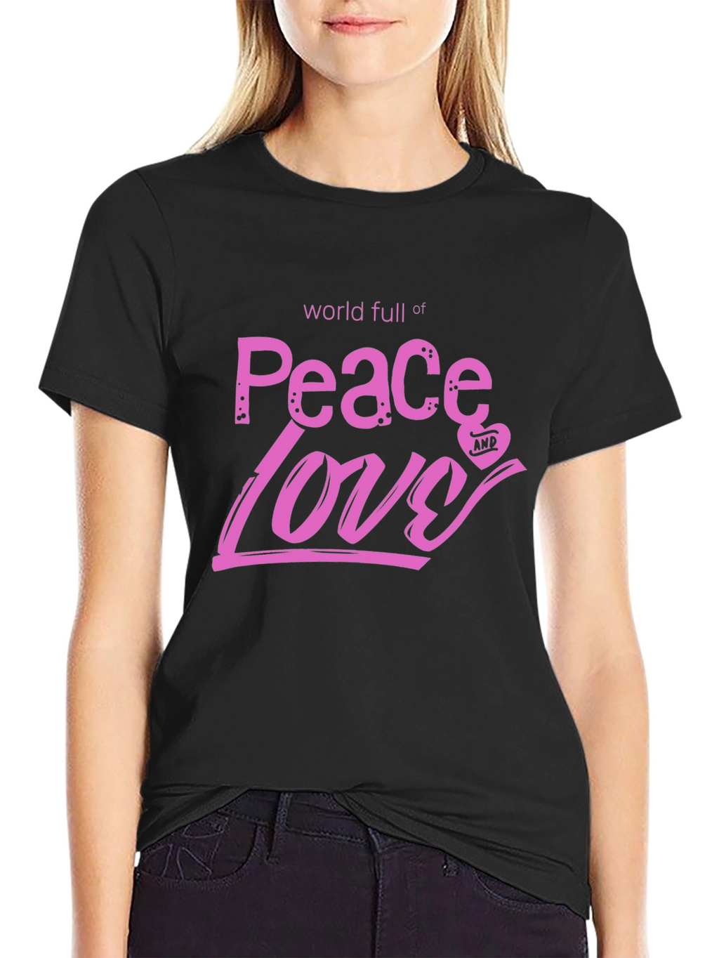 Peace and Love Graphic Tee