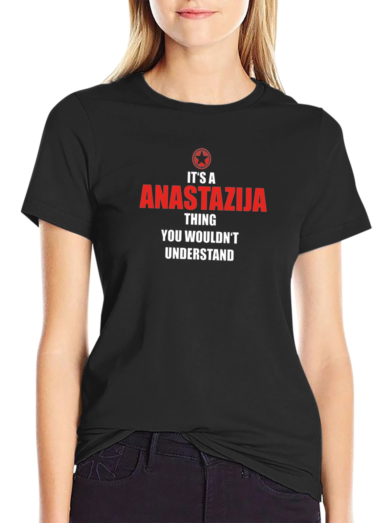 Anastazija Personalized Graphic Tee