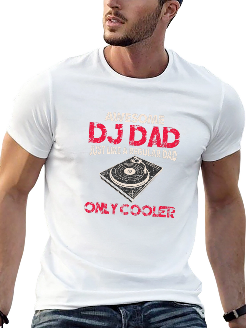 Awesome DJ Dad T-Shirt
