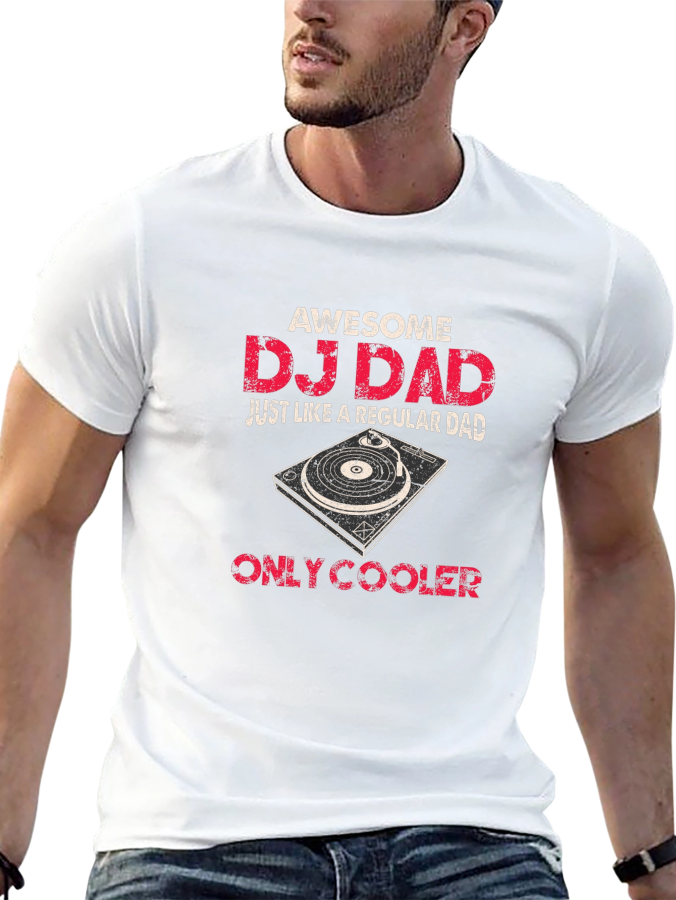Awesome DJ Dad T-Shirt