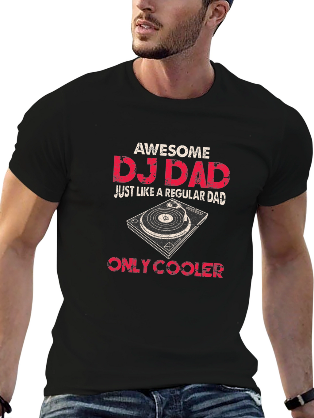 Awesome DJ Dad T-Shirt